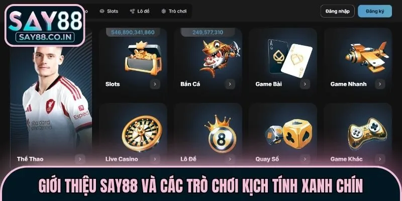 Giới thiệu Say88 và các trò chơi kịch tính xanh chín